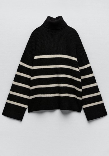 Striped Knit Sweater from Zara