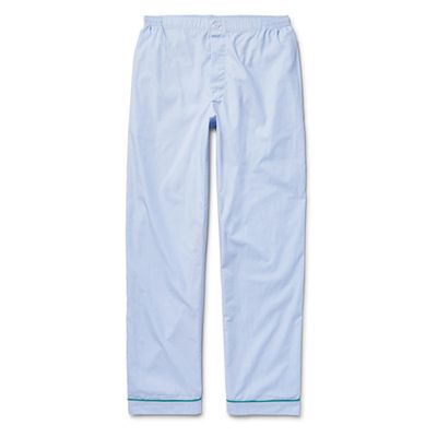 Marcel End-On-End Cotton Pyjama Trousers from Sleepy Jones