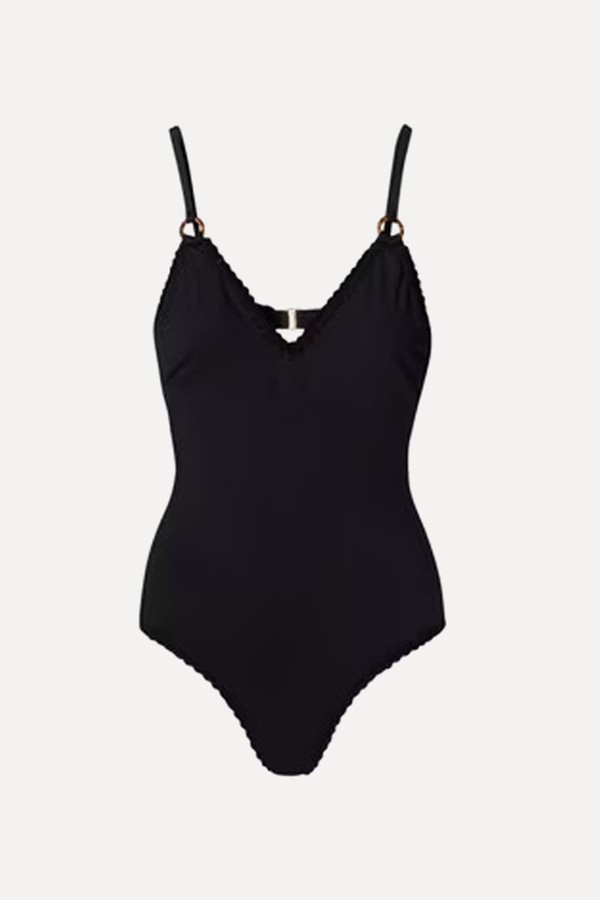 Nila Crochet Trim Swimsuit from Malina