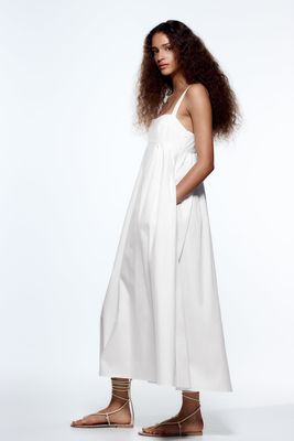 Voluminous Midi Dress from Zara