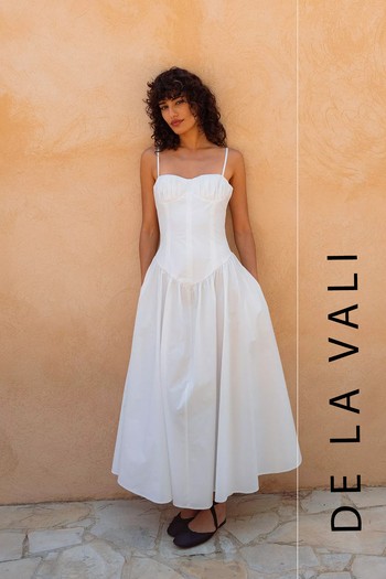 Besito Midi Dress from De La Vali 