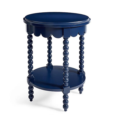 Gracie Bobbin Side Table from Grandin Road