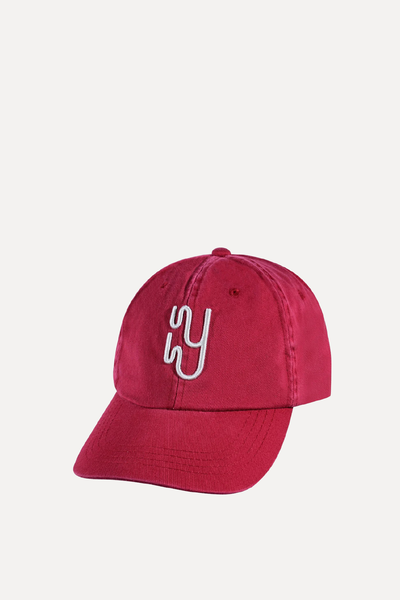 Red Signature Cap from Yaitte