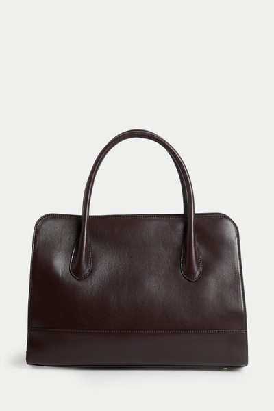 Faux Leather Briefcase Bag from Marks & Spencer