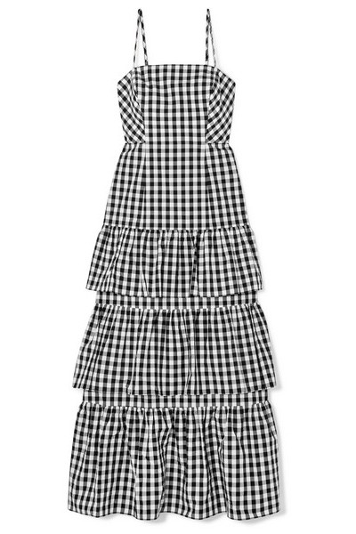 Tiered Cotton Midi Dress from J.Crew