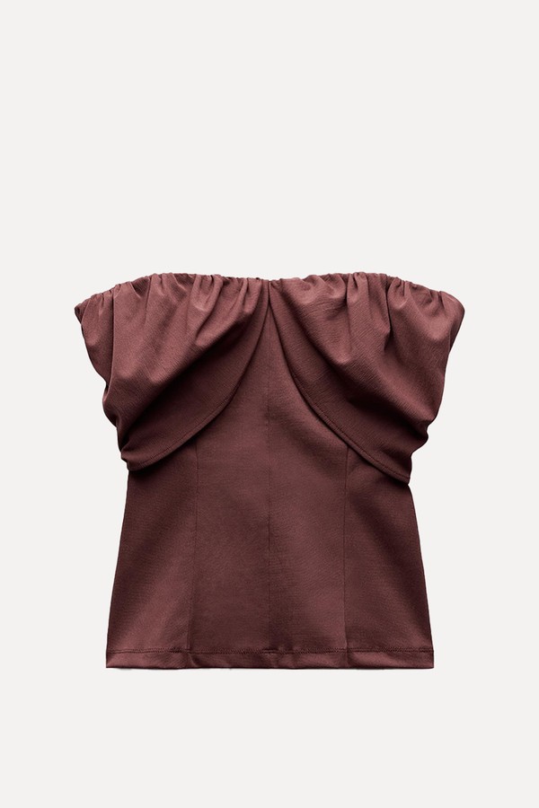 Stretch Bandeau Top from Zara