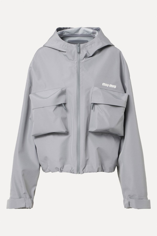 Technical Canvas Jacket from Miu Miu
