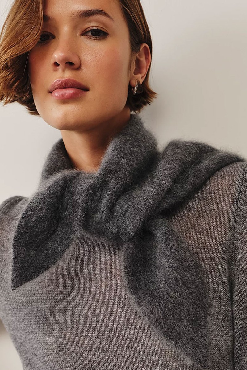 Brushed Cashmere Scarf from The White Company