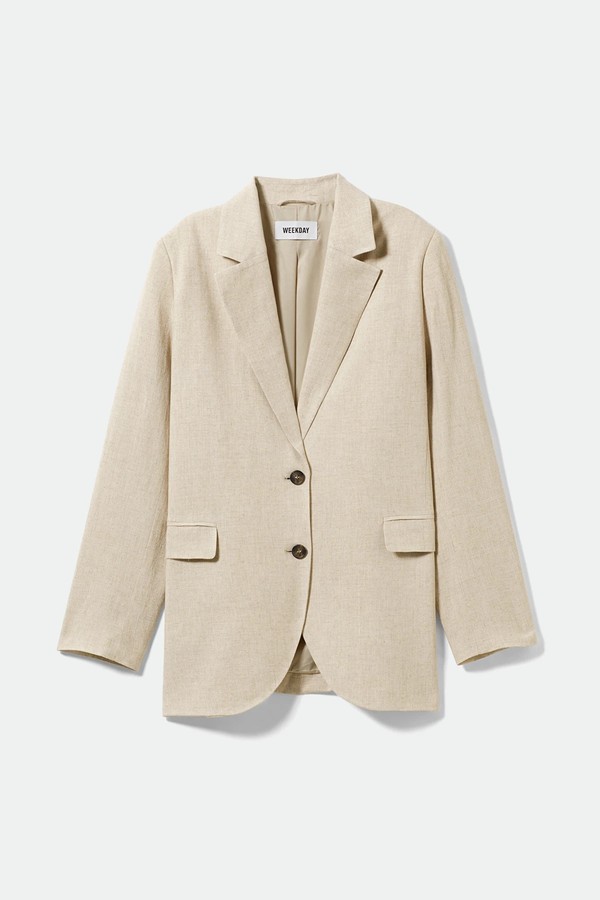 Isa Linen Mix Blazer from Weekday