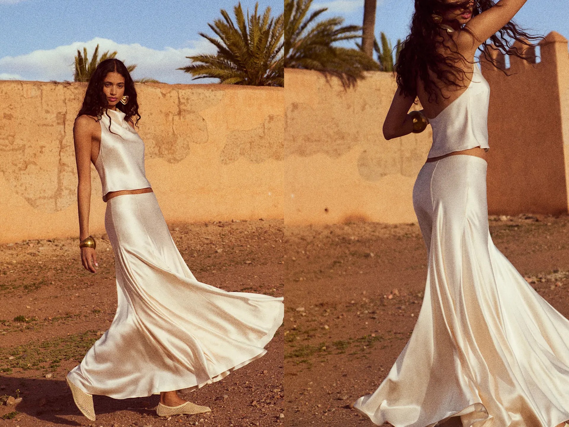 Sera Silk Two Piece from Reformation