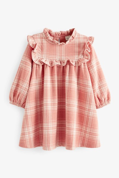 Pink Ruffle Dress