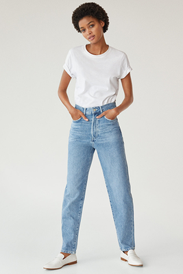 High Waist Slouchy Jeans from Mango