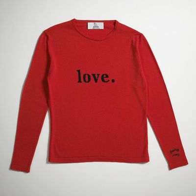The Dolly Knit Blood Red
