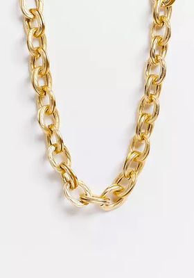 Chunky Curved Chain Necklace from Ego