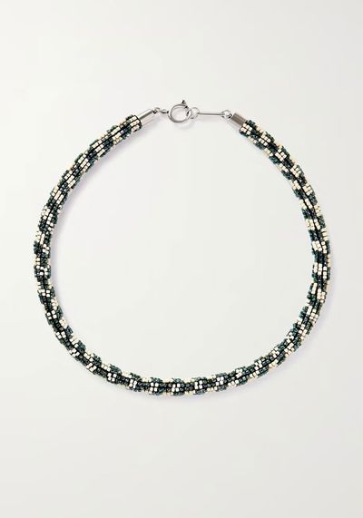 Silver Tone Beaded Necklace from Isabel Marant