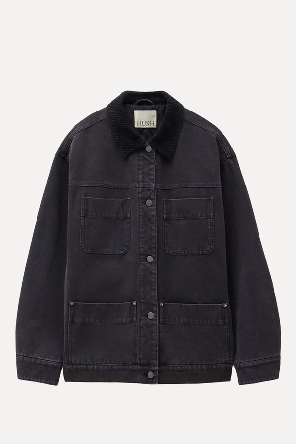 Cord Collar Barn Jacket