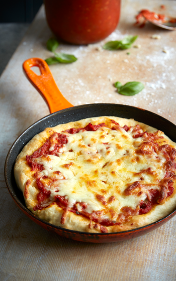 Quick Pan Pizza