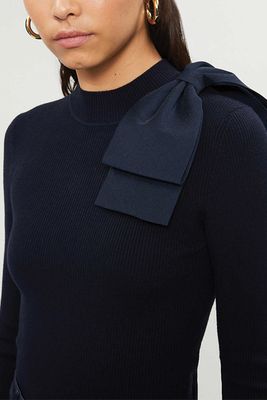 Bow Stretch-Knit Jumper from Ted Baker