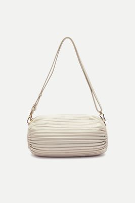 Bracelet Pleated Leather Clutch from Loewe