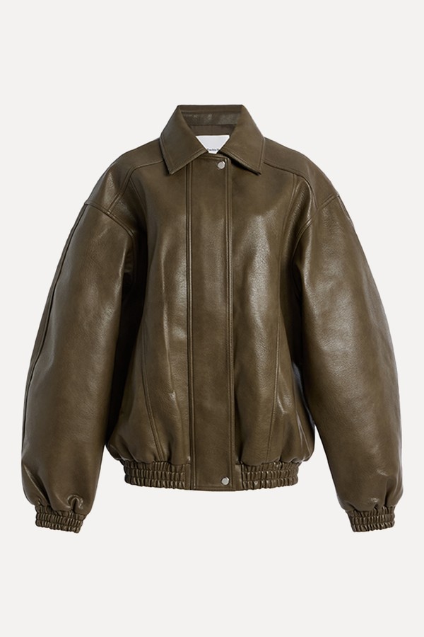 Prescott Faux Leather Jacket from The Frankie Shop