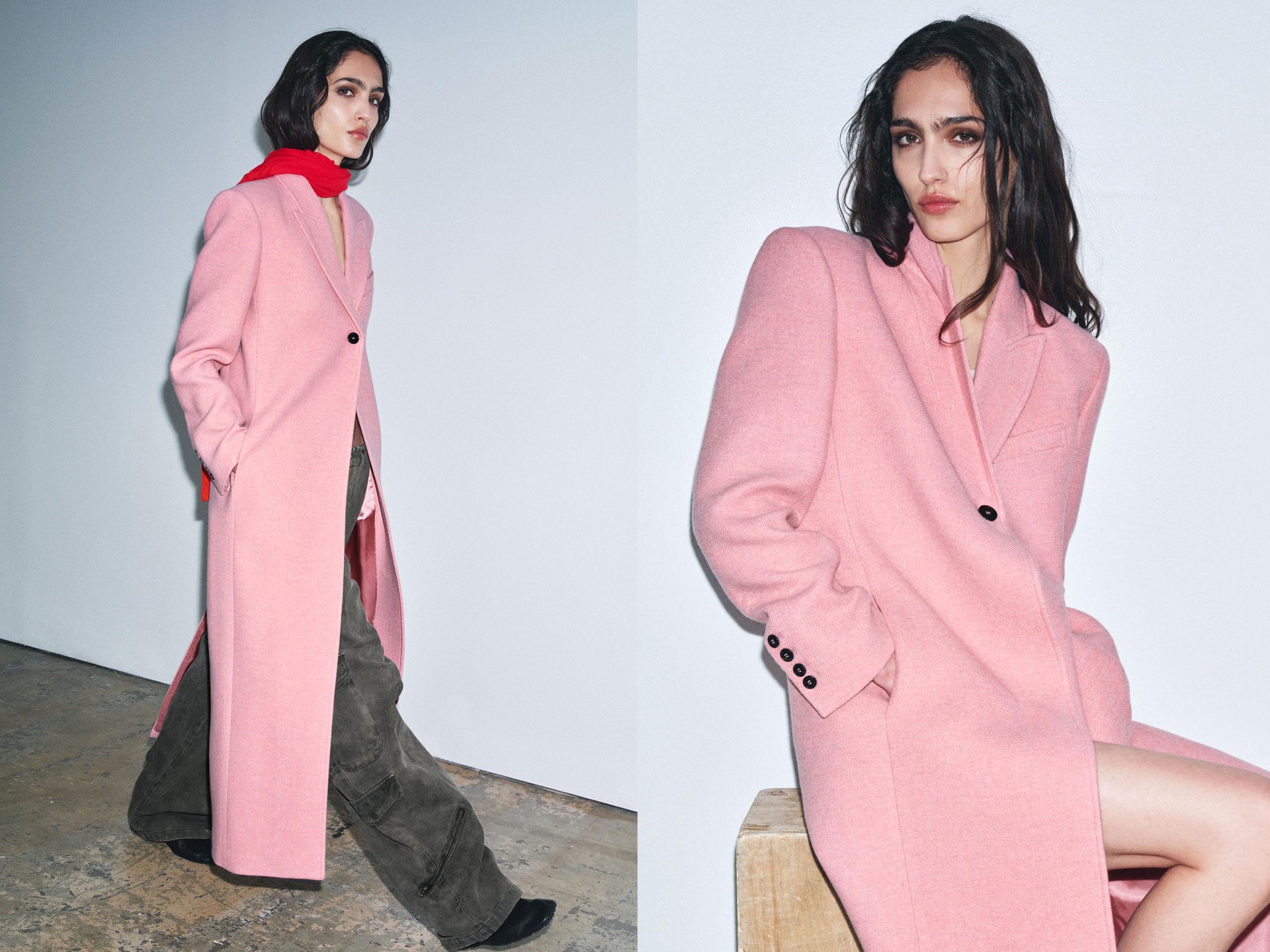Long Coat from Zara