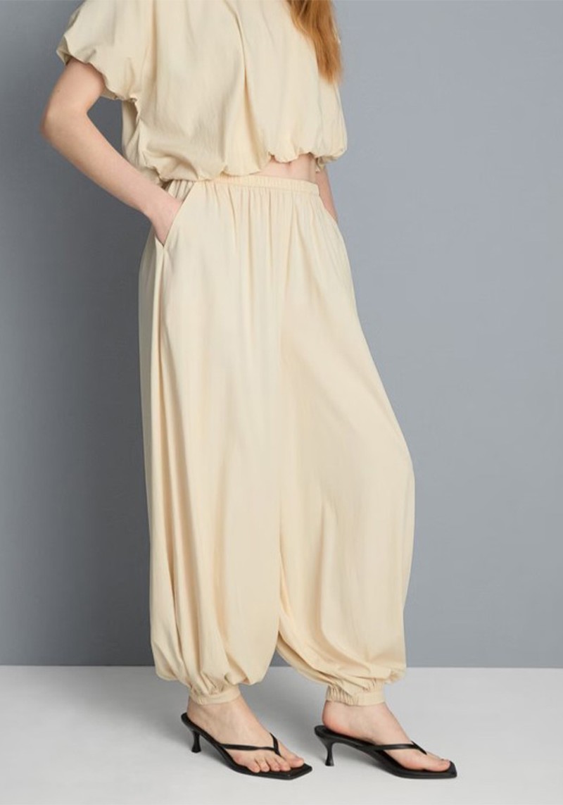 High Waisted Parachute Trousers*