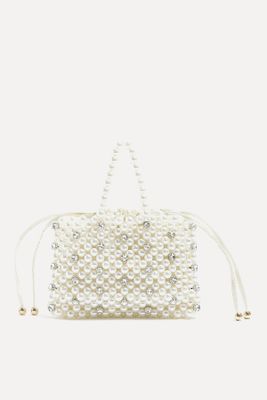 Pearl Embellished Handbag from River Island 