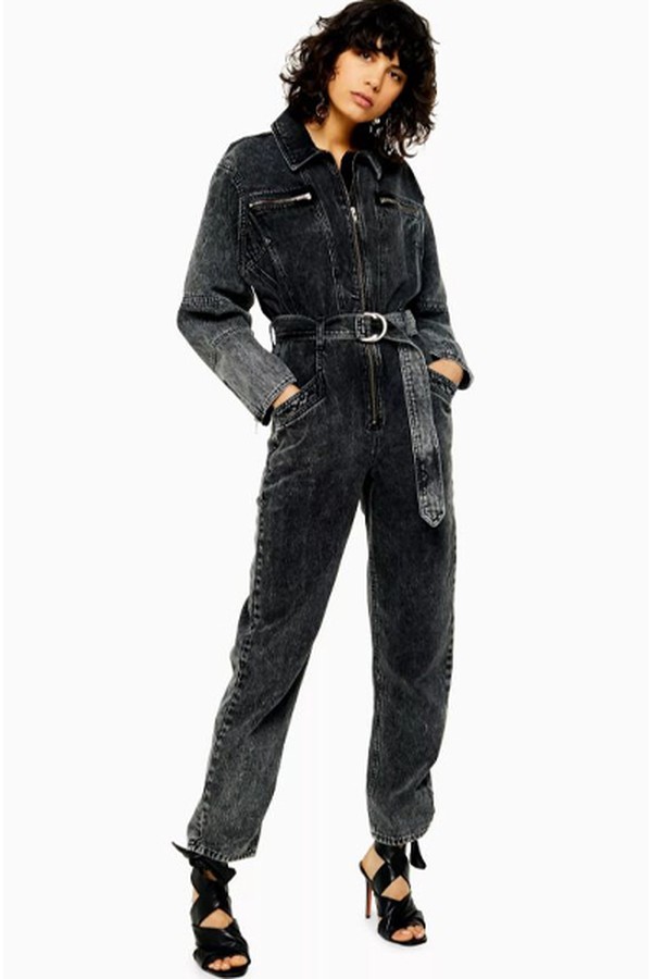 IDOL Acid Wash Boiler Suit