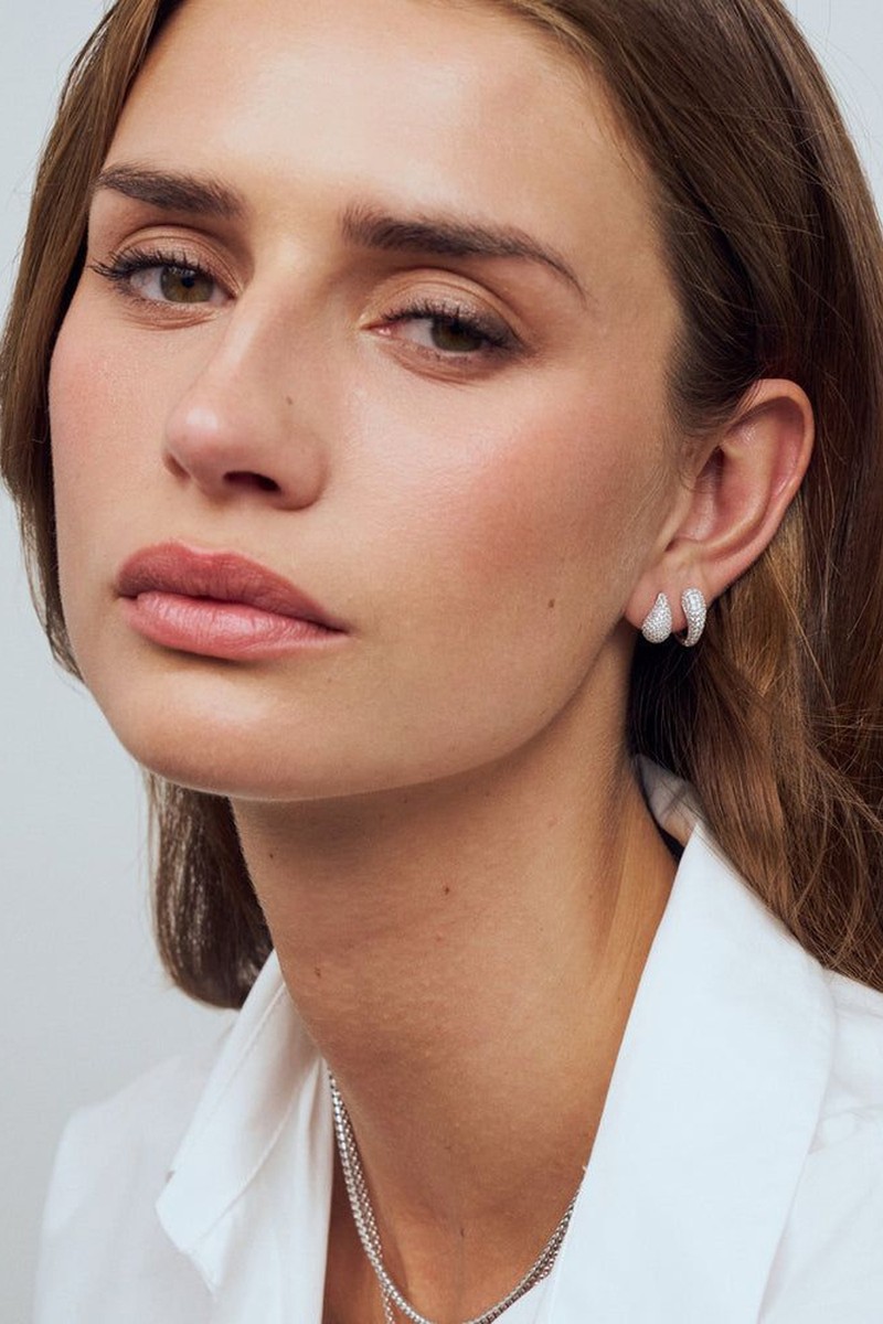 Goccia Circolo Earrings