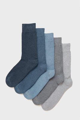 5pk Cool & Fresh Cushioned Socks