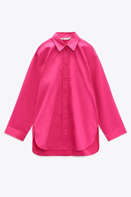 Oversized Poplin Shirt from Zara