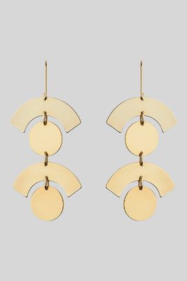 Arch And Circle Drop Earring from Whistles