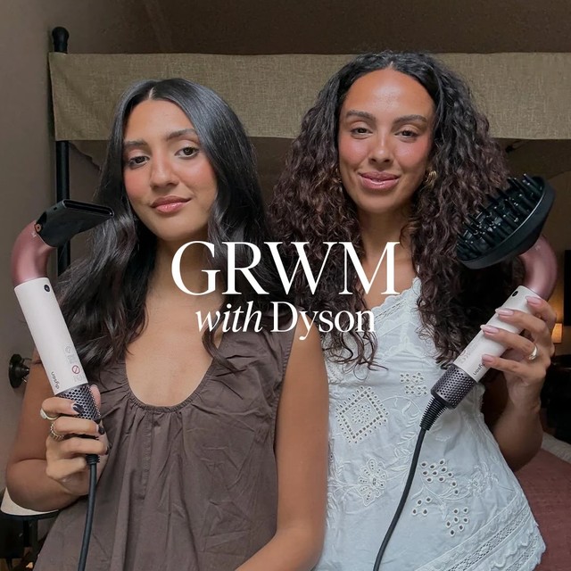 AD 2 hair types, 1 @dyson Supersonic r – watch on to see how @sapna_rao & @hairbear_ take their ha