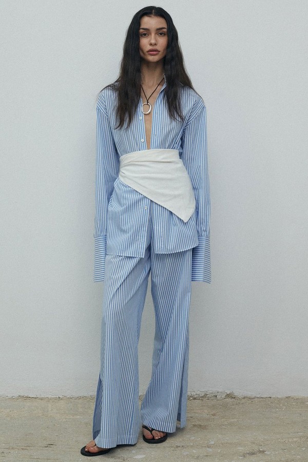 Slit Cuff Pants from Woera