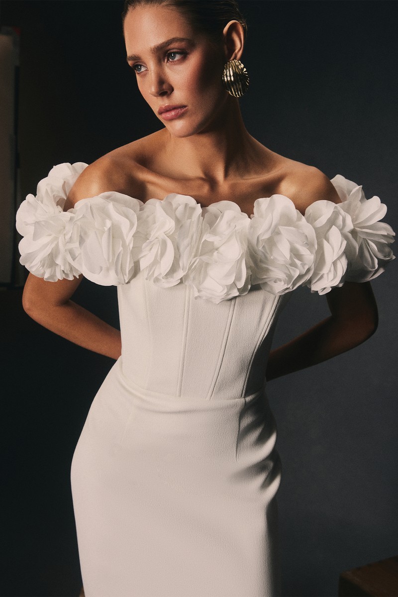 Tessa Flower Gown, Price On Enquiry