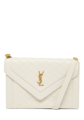 Gaby Quilted Leather Shoulder Bag from Saint Laurent