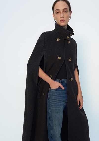 Limited Edition Wool Blend Cape from Zara