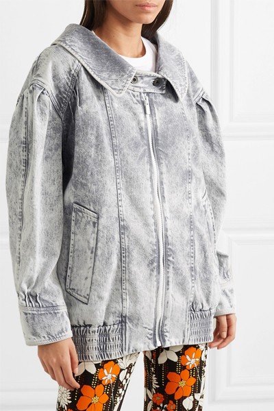 Oversized Denim Jacket from Miu Miu