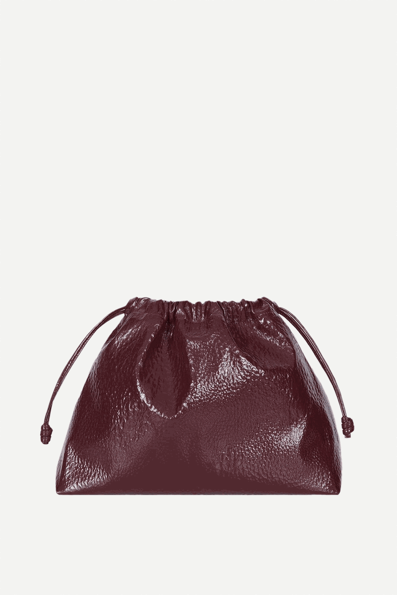 Morgan Crackled Faux Leather Small Pouch