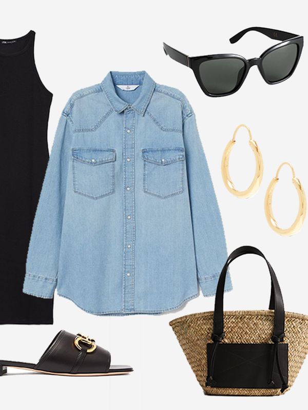 3 Ways With A Denim Shirt 