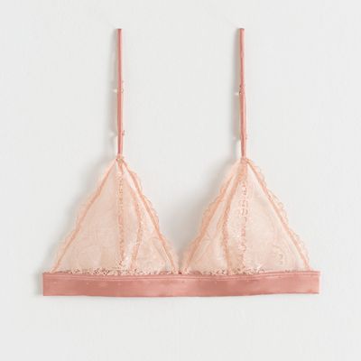 Lace Triangle Bralette from & Other Stories