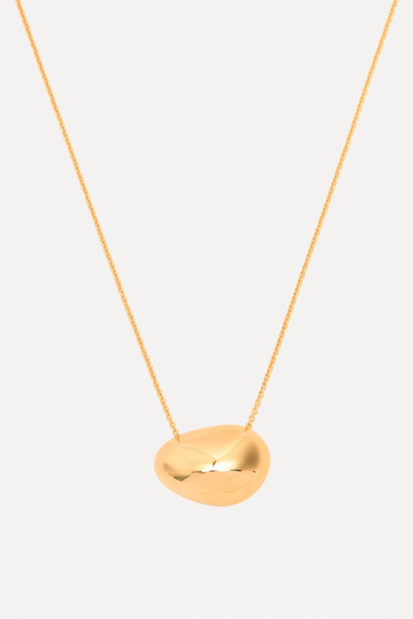 Pebble 14kt Gold Vermeil Necklace from Otiumberg