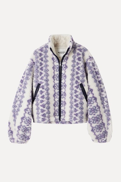 Mackensy Fair Isle Fleece Jacket from Marant Étoile