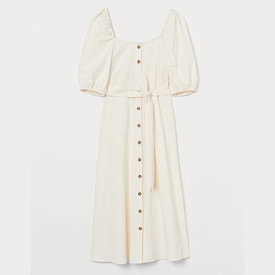 Cotton Crêpe Dress from H&M 