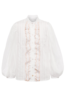 Jude Embroiderie Ramie Blouse  from Zimmermann 