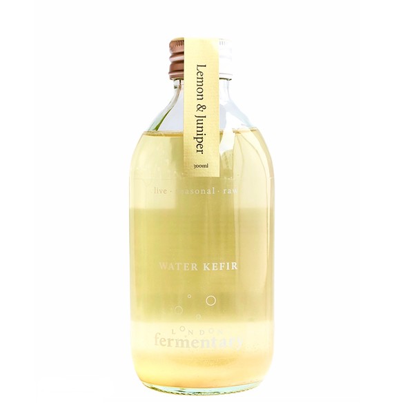 Water Kefir Lemon & Juniper from London Fermentary