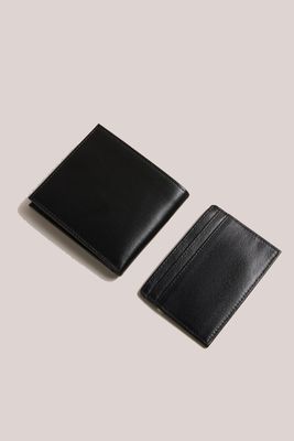 Glasgow Stripe Wallet And Card Holder Set