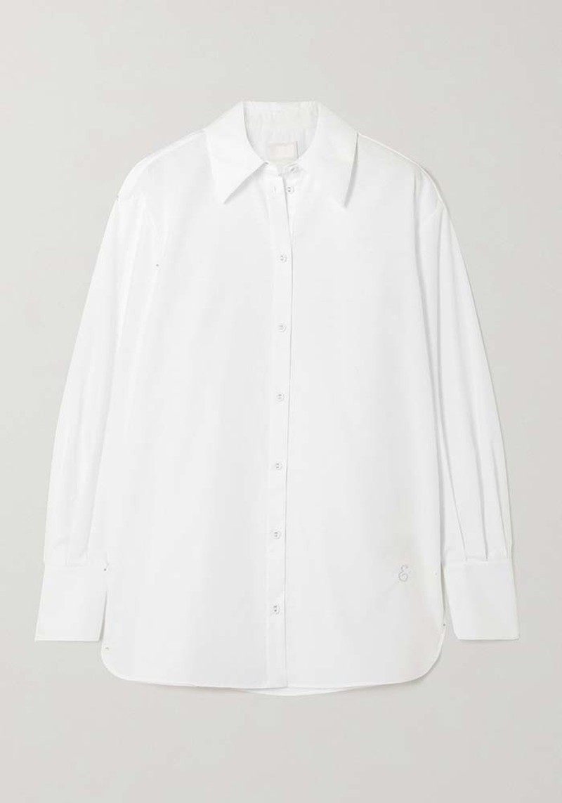 Boyfriend Cotton-Poplin Shirt from Erdem