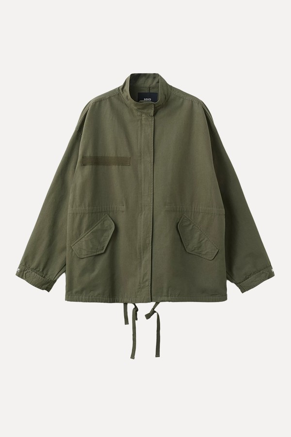 Cotton Jacket With Pockets from Mango