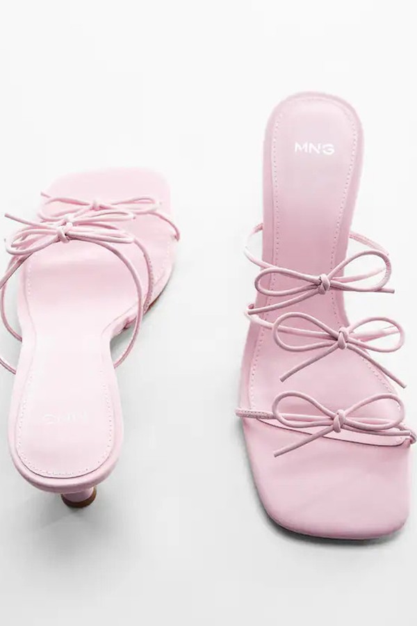 Bows Leather Sandals